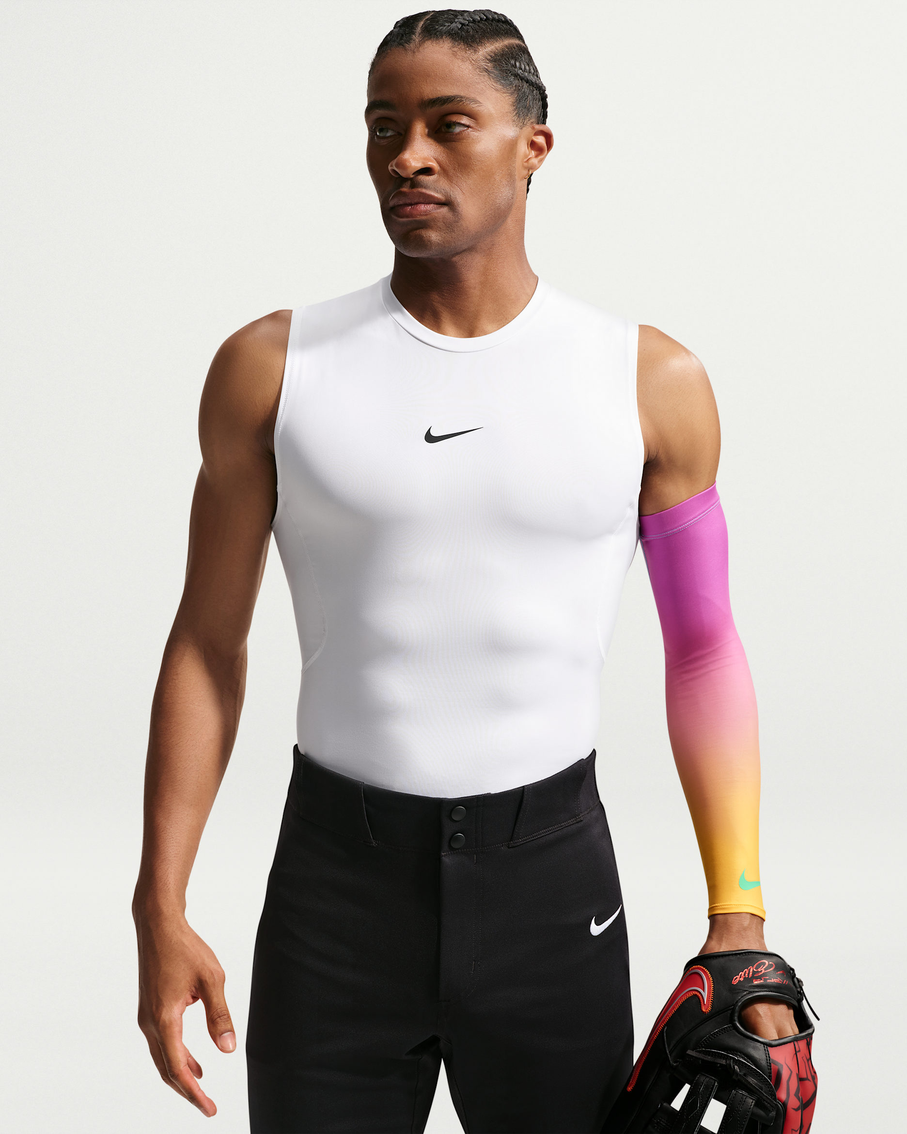 Nike Pro Acuña Sleeves S-M グラデーション Ronald Acuña Jr. Nike Pro Dri-FIT Baseball Sleeve. Nike.com